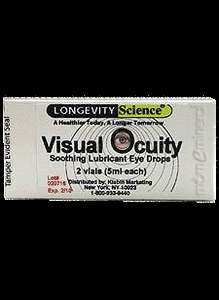 Visual Ocuity 2 vials by Longevity Science  