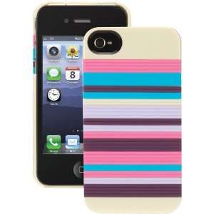  New  GRIFFIN GB03465 IPHONE(R) 4/4S SNAPPY STRIPES CASE 