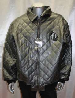 SNOOP DOGG SILVER LEATHER JACKET  