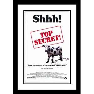  Top Secret 20x26 Framed and Double Matted Movie Poster 