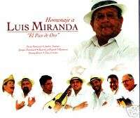 HOMENAJE A LUIS MIRANDA PICO DE ORO  CD  