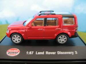 MP Minis HO (1:87) Land Rover Discovery (Red)  