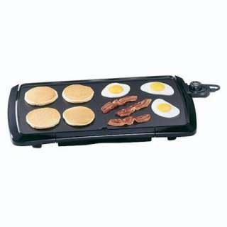 Presto Cool Touch 20 Inch Electric Griddle, Black 07030  