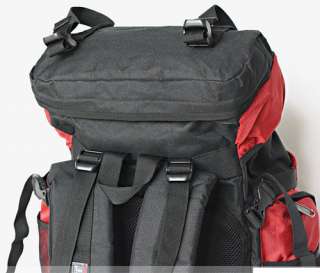 60L NEW Internal Frame Hiking Camping Backpack Bag Red  