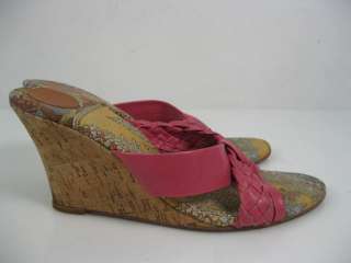 CYD Pink Sandals Espadrilles Heels Shoes Size 9  