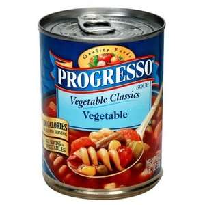 Progresso Vegetable Classics Soup, Vegetable, 19 oz. (Pack of 6)