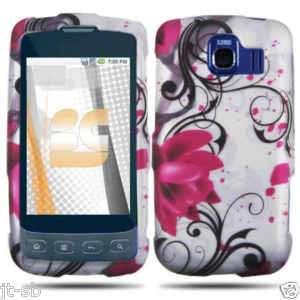 LG Optimus V VM670 Faceplate Snap on Cover Hard Case  