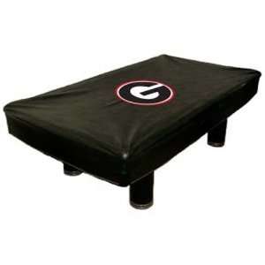    University of Georgia Bulldogs Pool Table Cover
