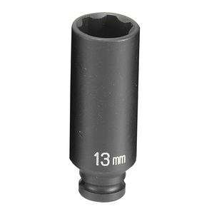  Grey Pneumatic (GRE913MDS) 1/4 Drive 6 Point Metric Deep 