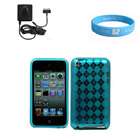 eForCity Premium Silicone Skin Case for Apple iPod Touch Gen2, Blue