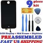 GLASS DIGITIZER + LCD DISPLAY SCREEN Replacement for iPod Touch 4th 