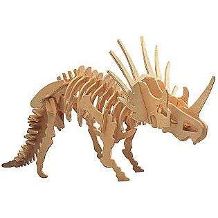 Styracosaurus Wooden Puzzle  Puzzled Toys & Games Puzzles 3 D Puzzles 