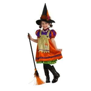   Witch Child Costume / Orange   Size Large (12/14) 
