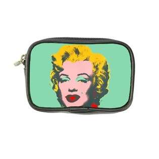 Carsons Collectibles Coin Purse of Andy Warhol Marilyn Monroe (Green 