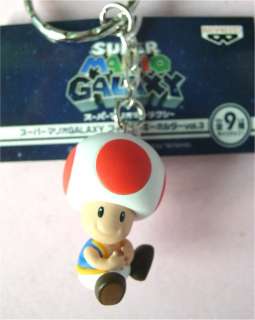 TOAD Super Mario Galaxy Keyring Mascot Vol.3  
