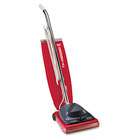   sanitaire true hepa commercial bagless cyclonic upright vacuum red