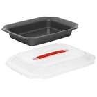 Pyrex Non Stick 13 x 9 Oblong Baking Dish Baking Pan with Cover