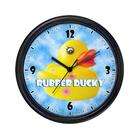 10 inch wall clock black plastic case requires 1 aa battery included