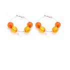   Collections Girls Fancy Affordable Jewelry Glass Beads Hoop Earrings