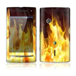  Sony Ericsson Xperia X8 Decal Skin Sticker   Furious Fire 