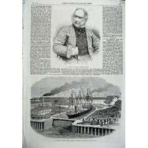  1865 Herring Painter Graving Dock Jarrow Tyne Ships