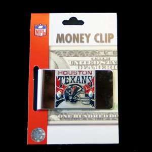  Houston Texans Money Clip Pewter Emblem NFL Sports 