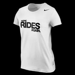 Nike LIVESTRONG Hope Rides Again Womens T Shirt  