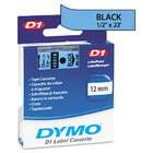   Tape Cartridge for Dymo Label Makers, 3/4in x 23ft, Blue on White