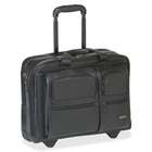 SPR Product By US Luggage   Leather Laptop Rolling Case Holds 15.4 17 