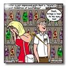 3dRose LLC Londons Times Funny Relationships Cartoons   Nerd Dating 