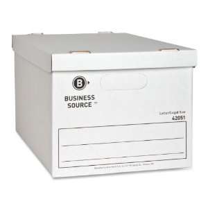  Business Source 42051 Storage File, Letter/Legal, 12 in 