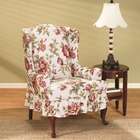 Sure Fit Stretch Olivia Sofa Slipcover in Floral (Box Cushion)