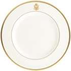   White with Eagle Crest Fine China 12 1/4 Inch Charger Plate, Set of 2