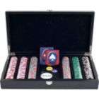 Trademark Poker 300 NexGenT PRO Poker Chips in Las Vegas Sign Case