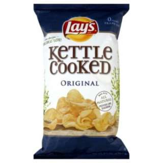 frito lay lay s kettle cooked potato chips original 8