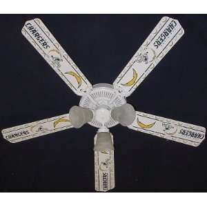   SAN NFL San Diego Chargers Football Ceiling Fan 52 In.: Home & Kitchen