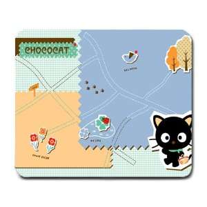  chococat black cat v8 Mousepad Mouse Pad Mouse Mat: Office 