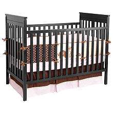 Delta Sedona Classic Convertible Crib   Black   Delta   Babies R 