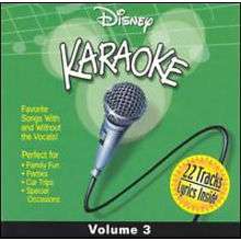 Disney Karaoke, Vol. 3 CD   AEC One Stop   Toys R Us