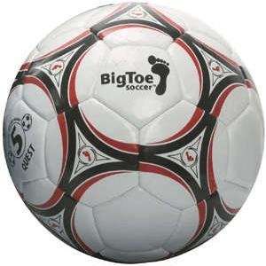  Big Toe Quest II Soccer Ball (White): Sports & Outdoors