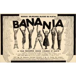  1929 Ad French Banania Breakfast Drink Banana Instant 