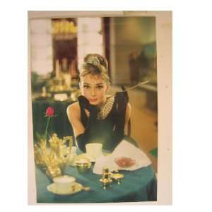   Hepburn Poster Breakfast At Tiffanys Shot Audry New