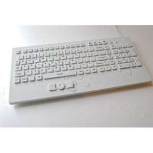    duty Rigid Keyboard w/ Track pointer USB   Cool Gray Electronics