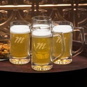  Personalized Tavern Beer Mug Set