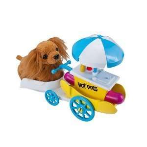 Zhu Zhu Puppies Hot Dog Cart Puppies Not Included  Toys & Games 