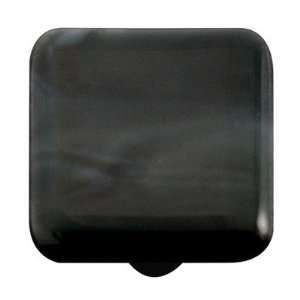  Swirl Cabinet Knob in Charcoal Post Color: Black: Home 