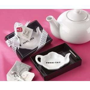  Swee Tea Ceramic Tea Bag Caddy: Home & Kitchen