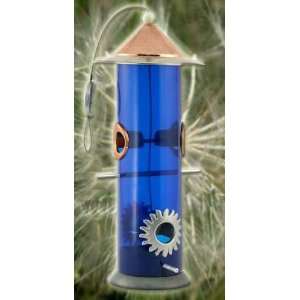 Perky Pet WB Moon Dust Bird Feeder, Polished Copper and Brushed Silver 