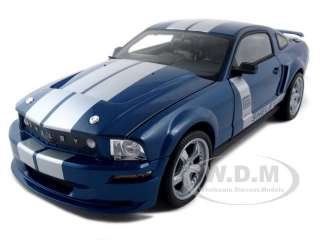 2006 SHELBY MUSTANG CS 6 BLUE 1:18 DIECAST CAR MODEL  