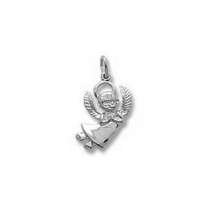  Angel Charm   Sterling Silver Jewelry